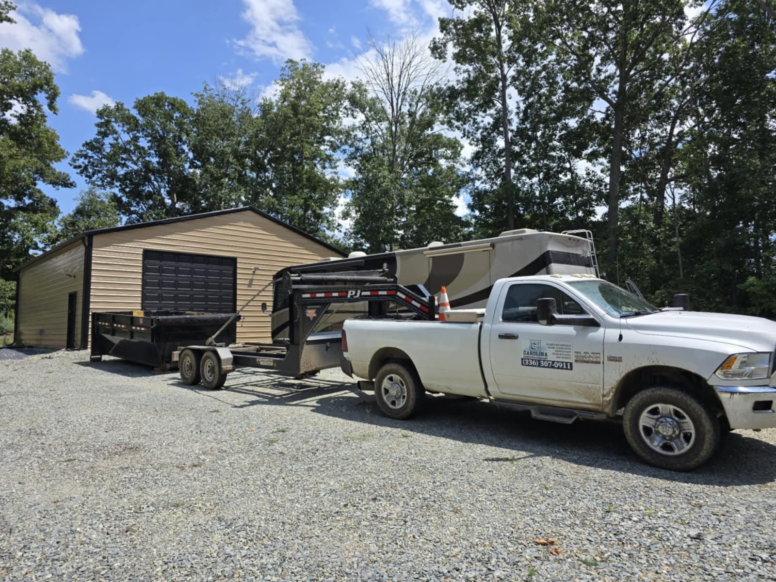 Rapid Solution Dumpster Rental For Overfilled Garage image